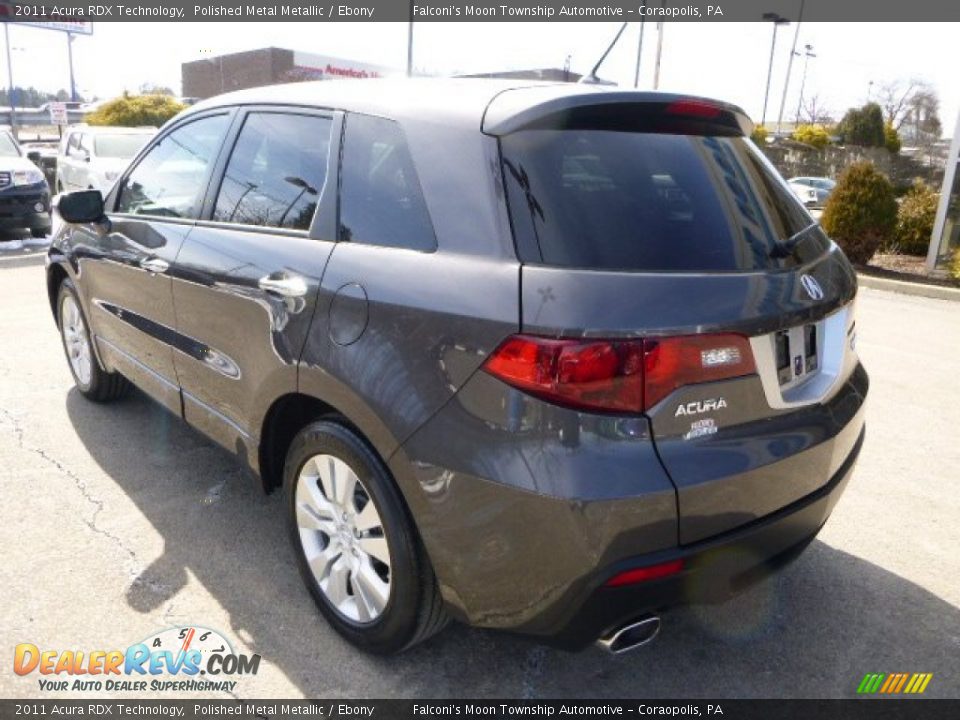 2011 Acura RDX Technology Polished Metal Metallic / Ebony Photo #3