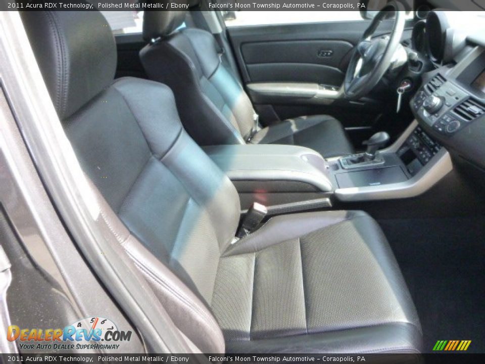 2011 Acura RDX Technology Polished Metal Metallic / Ebony Photo #11