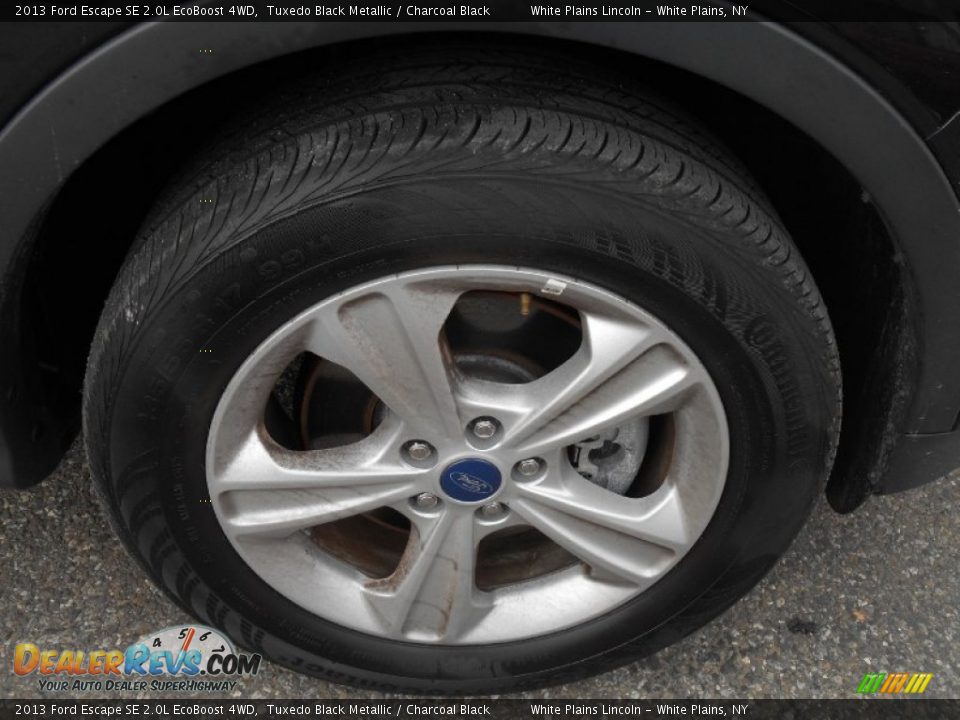 2013 Ford Escape SE 2.0L EcoBoost 4WD Tuxedo Black Metallic / Charcoal Black Photo #3