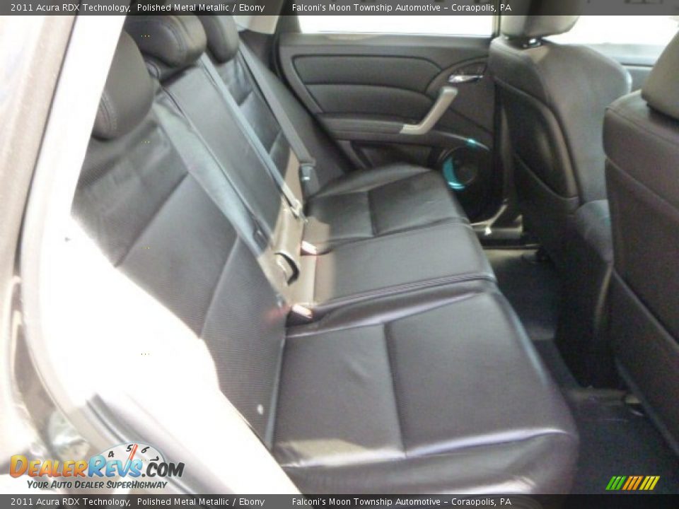 2011 Acura RDX Technology Polished Metal Metallic / Ebony Photo #15