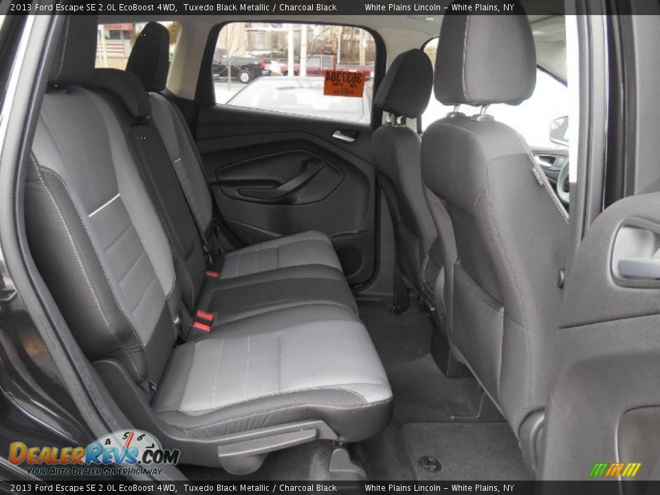 2013 Ford Escape SE 2.0L EcoBoost 4WD Tuxedo Black Metallic / Charcoal Black Photo #9
