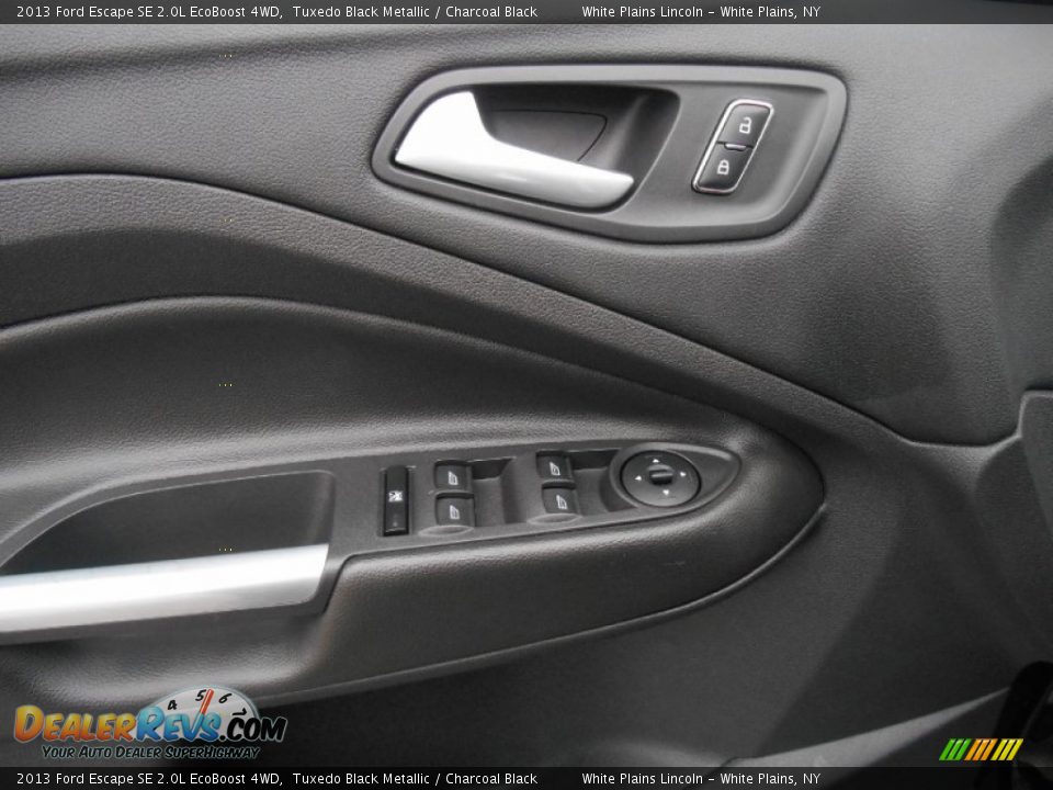 2013 Ford Escape SE 2.0L EcoBoost 4WD Tuxedo Black Metallic / Charcoal Black Photo #13