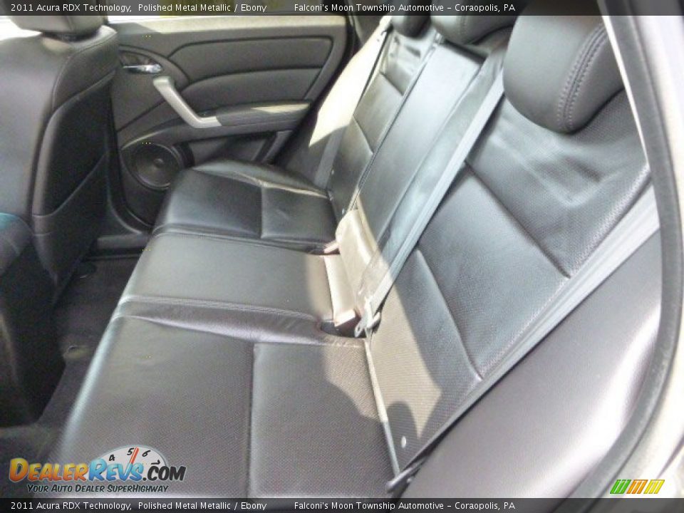 2011 Acura RDX Technology Polished Metal Metallic / Ebony Photo #17