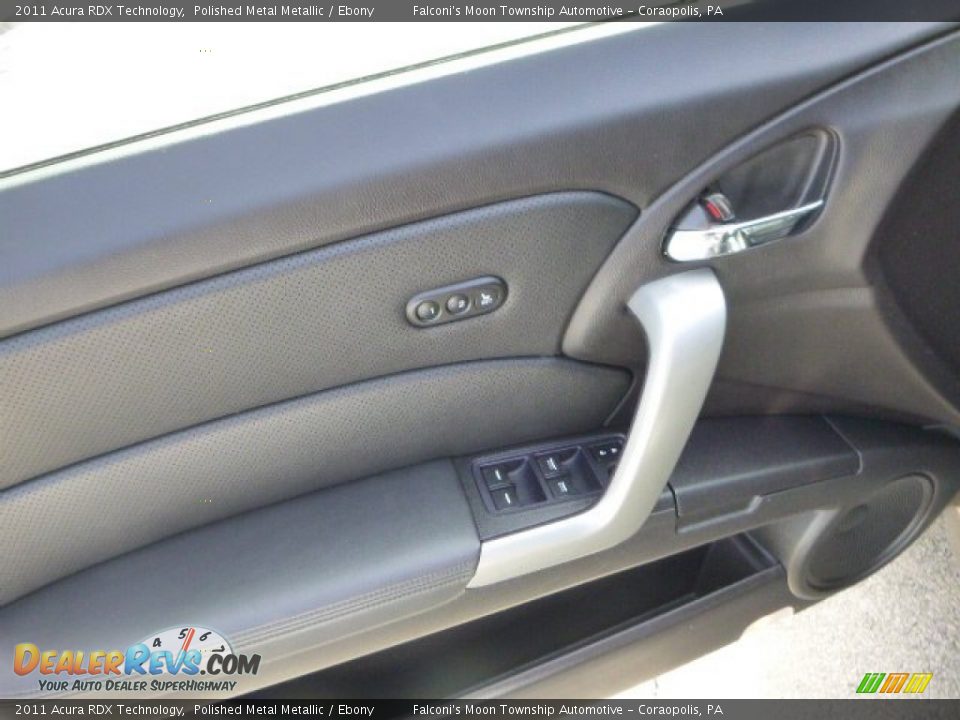 2011 Acura RDX Technology Polished Metal Metallic / Ebony Photo #19