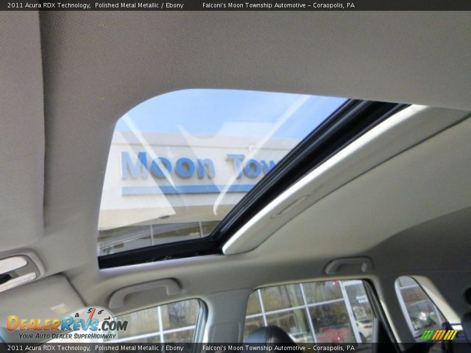 2011 Acura RDX Technology Polished Metal Metallic / Ebony Photo #20