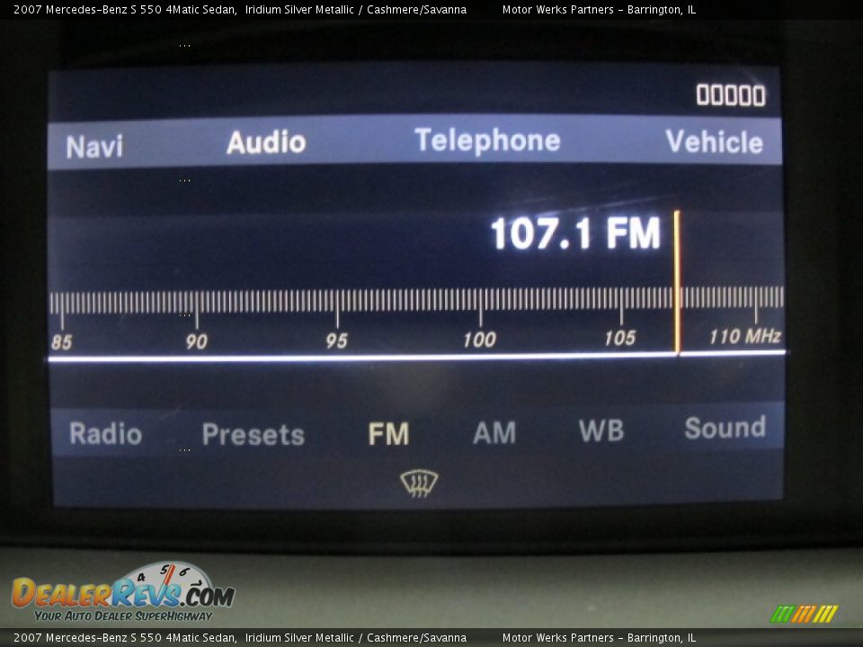 2007 Mercedes-Benz S 550 4Matic Sedan Iridium Silver Metallic / Cashmere/Savanna Photo #28