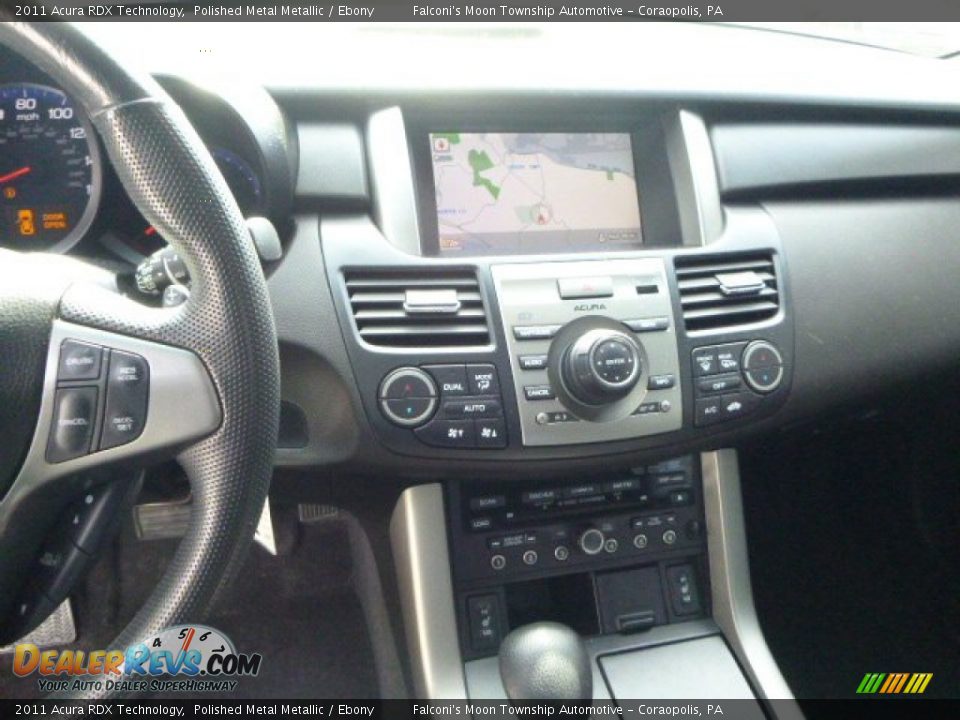 2011 Acura RDX Technology Polished Metal Metallic / Ebony Photo #22