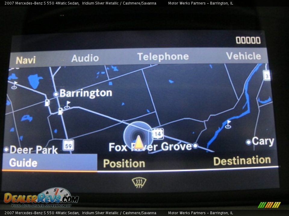 2007 Mercedes-Benz S 550 4Matic Sedan Iridium Silver Metallic / Cashmere/Savanna Photo #31