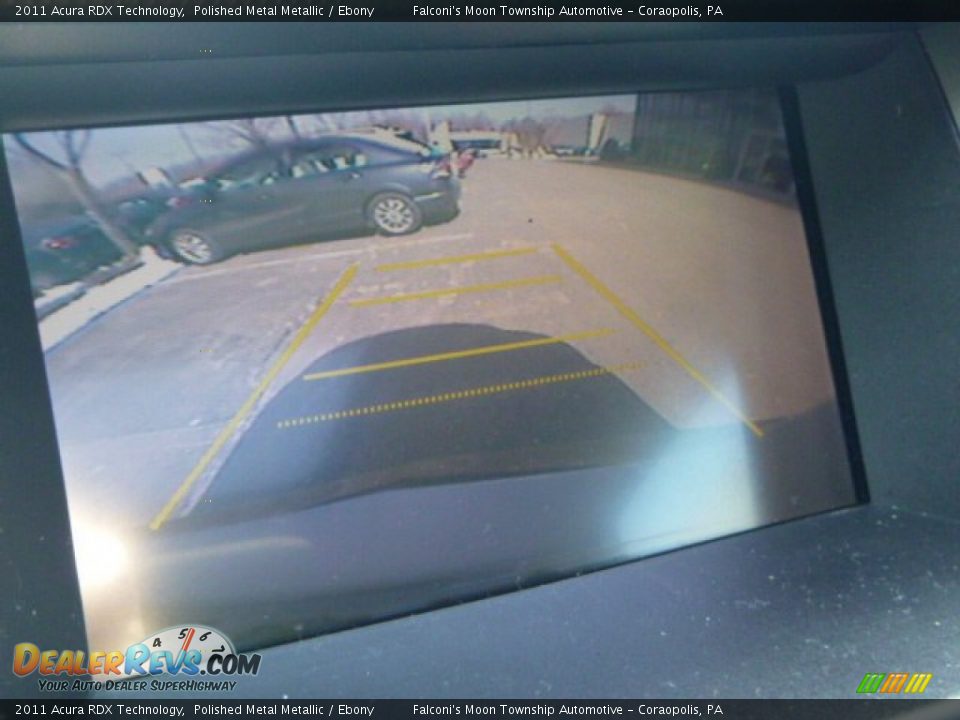 2011 Acura RDX Technology Polished Metal Metallic / Ebony Photo #24