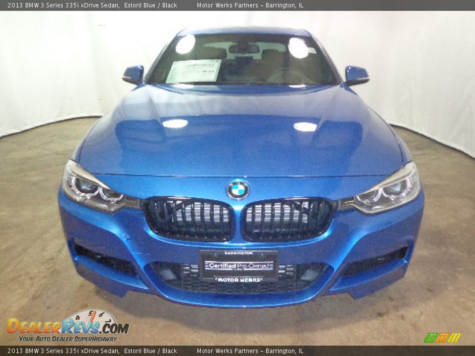 2013 BMW 3 Series 335i xDrive Sedan Estoril Blue / Black Photo #2