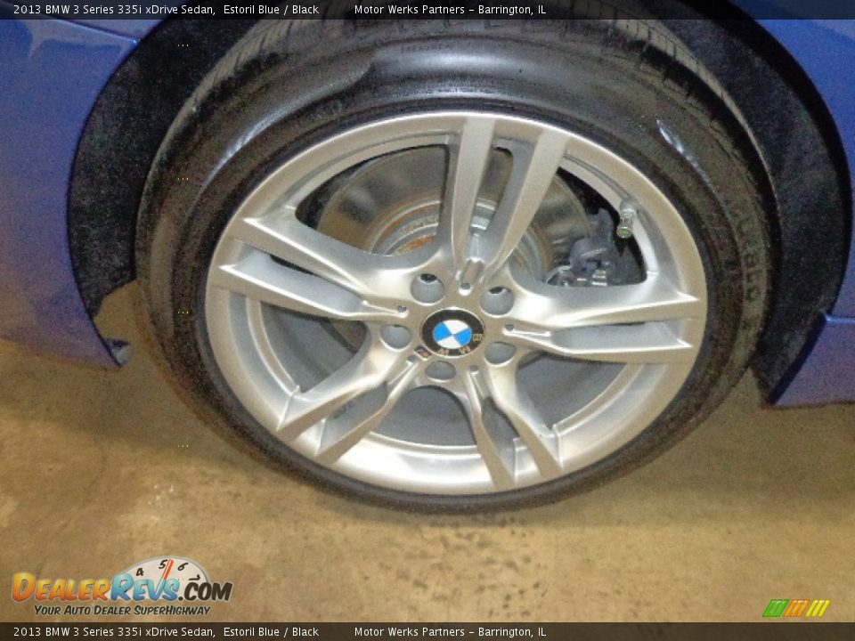 2013 BMW 3 Series 335i xDrive Sedan Estoril Blue / Black Photo #5