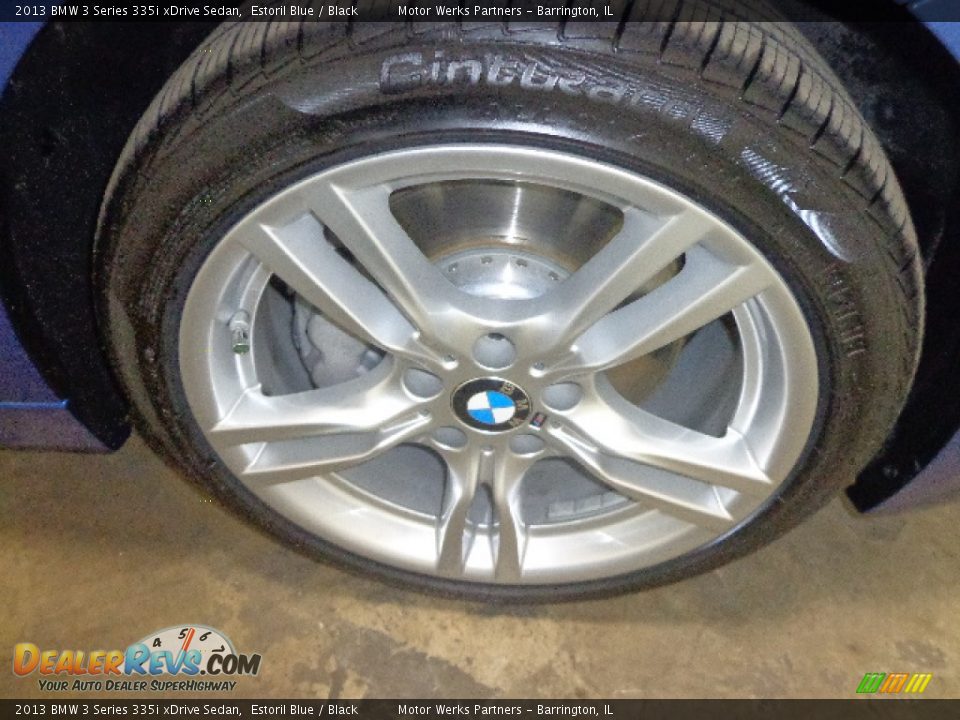 2013 BMW 3 Series 335i xDrive Sedan Estoril Blue / Black Photo #6