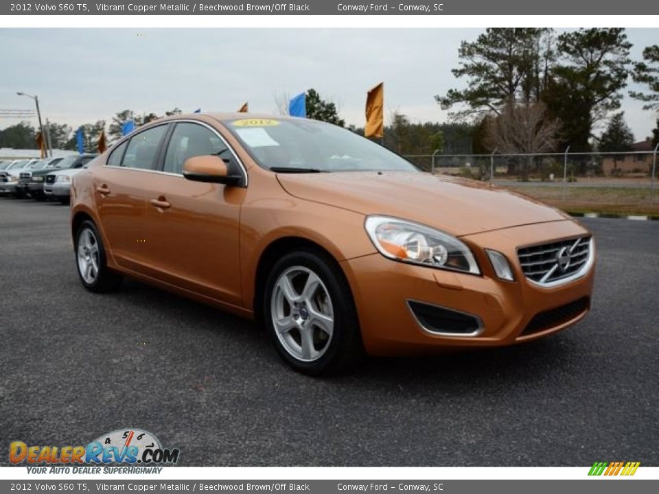 Front 3/4 View of 2012 Volvo S60 T5 Photo #3