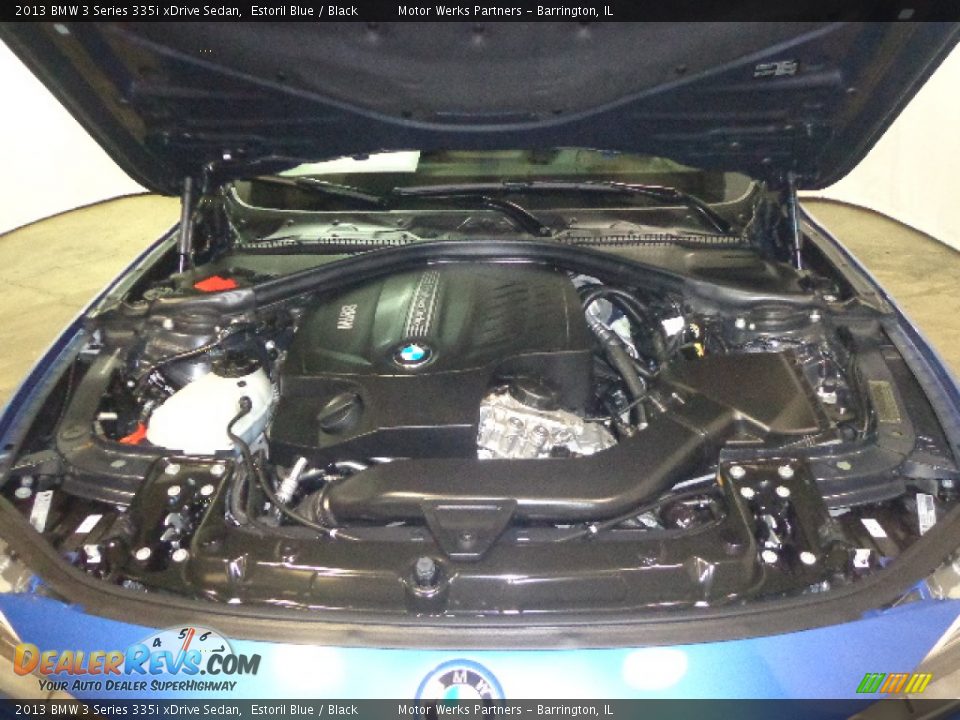 2013 BMW 3 Series 335i xDrive Sedan Estoril Blue / Black Photo #8