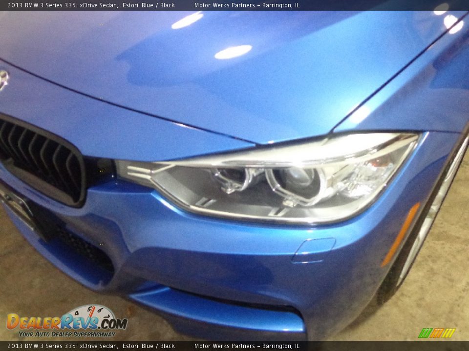 2013 BMW 3 Series 335i xDrive Sedan Estoril Blue / Black Photo #9