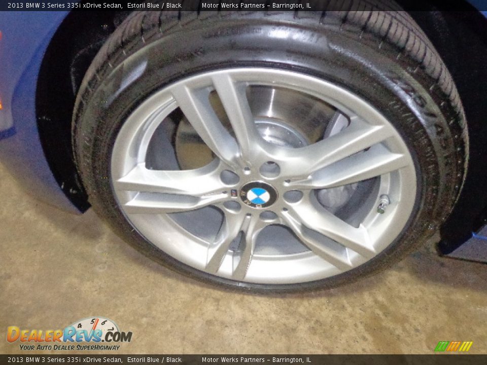 2013 BMW 3 Series 335i xDrive Sedan Estoril Blue / Black Photo #10