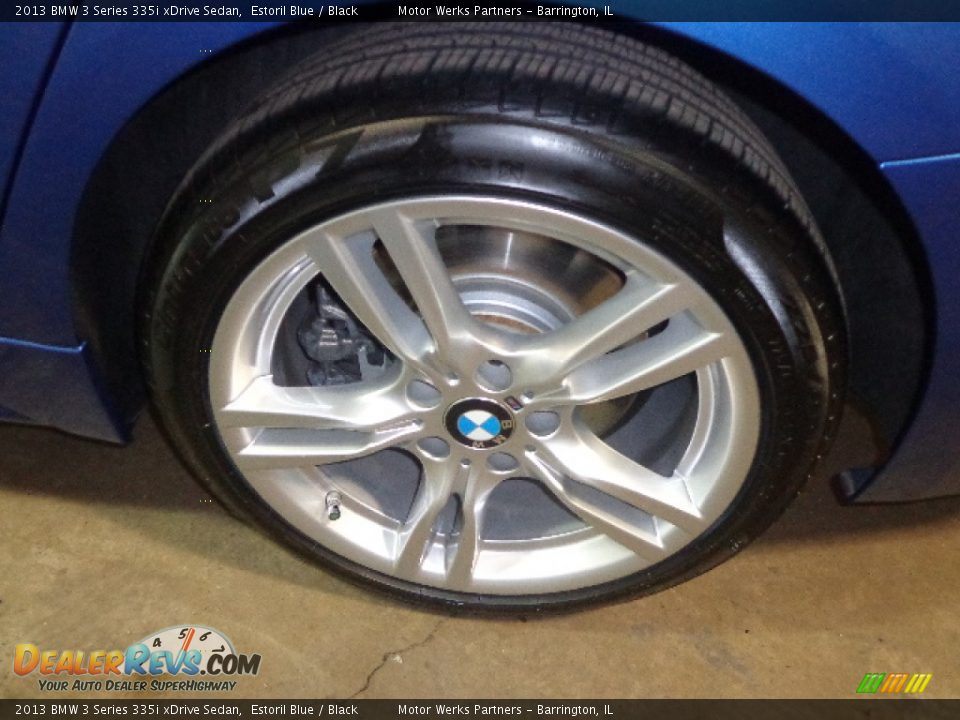 2013 BMW 3 Series 335i xDrive Sedan Estoril Blue / Black Photo #11