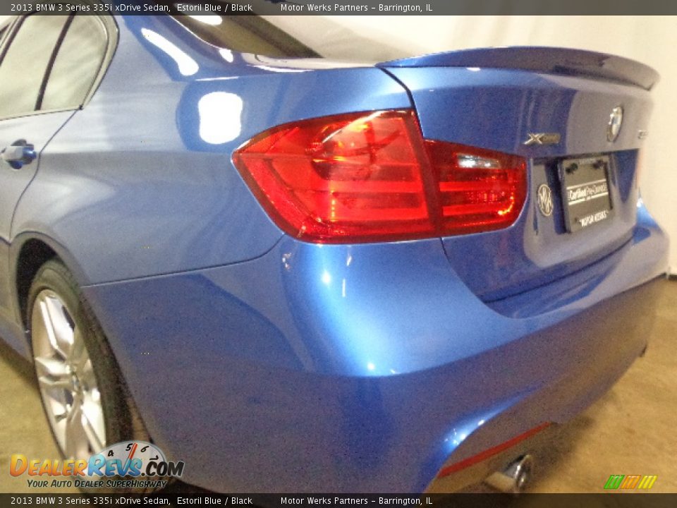 2013 BMW 3 Series 335i xDrive Sedan Estoril Blue / Black Photo #12