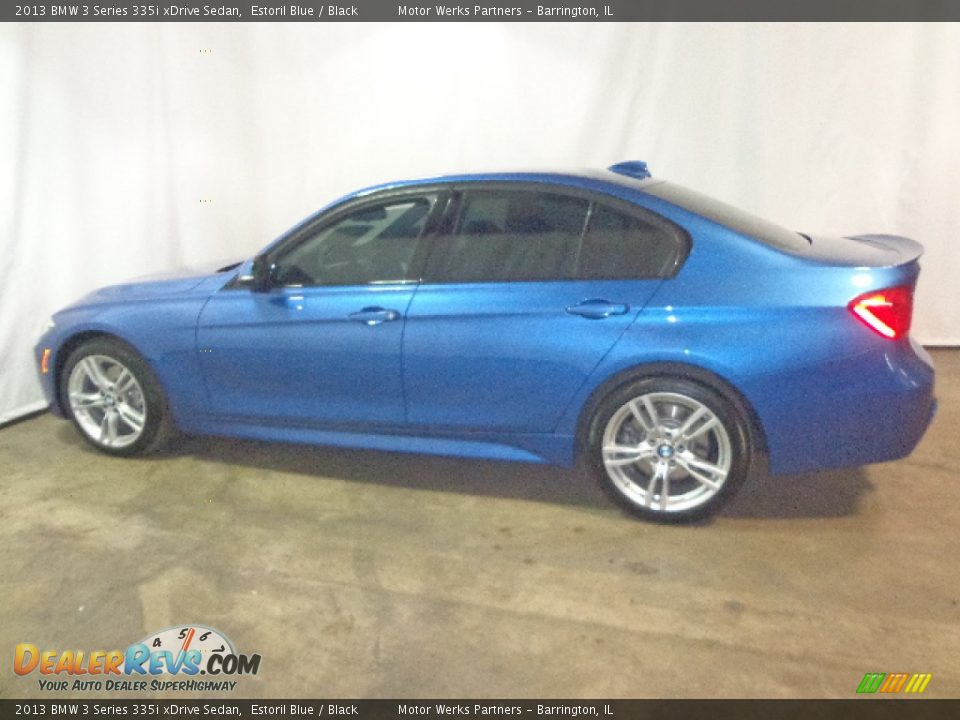 2013 BMW 3 Series 335i xDrive Sedan Estoril Blue / Black Photo #13