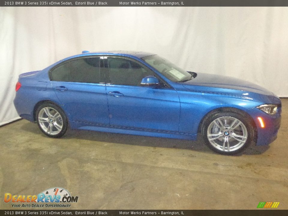 2013 BMW 3 Series 335i xDrive Sedan Estoril Blue / Black Photo #17