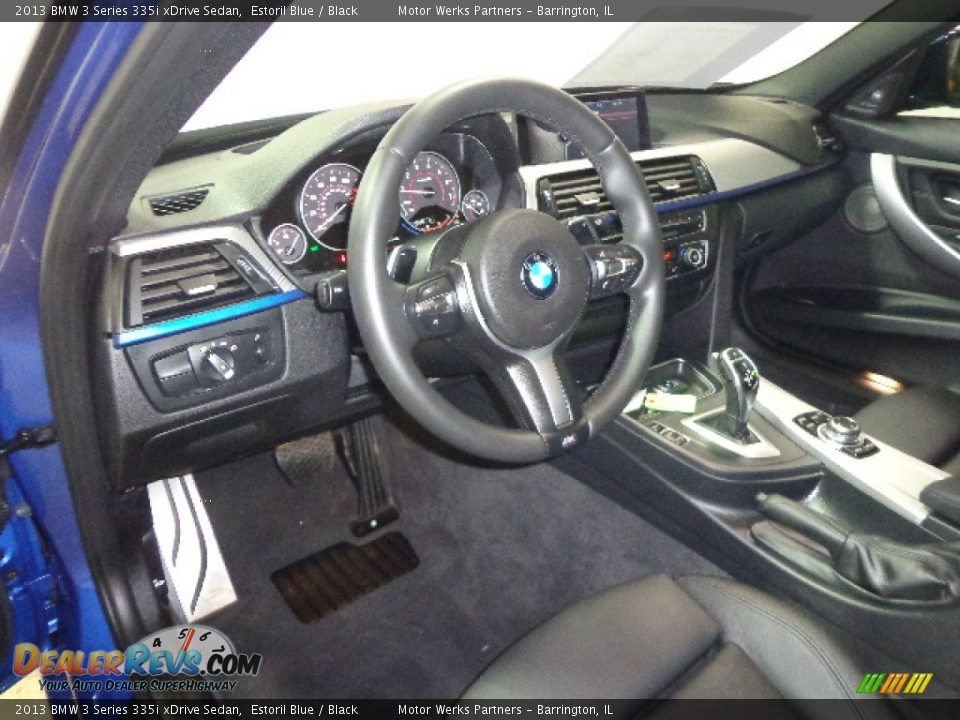 2013 BMW 3 Series 335i xDrive Sedan Estoril Blue / Black Photo #20