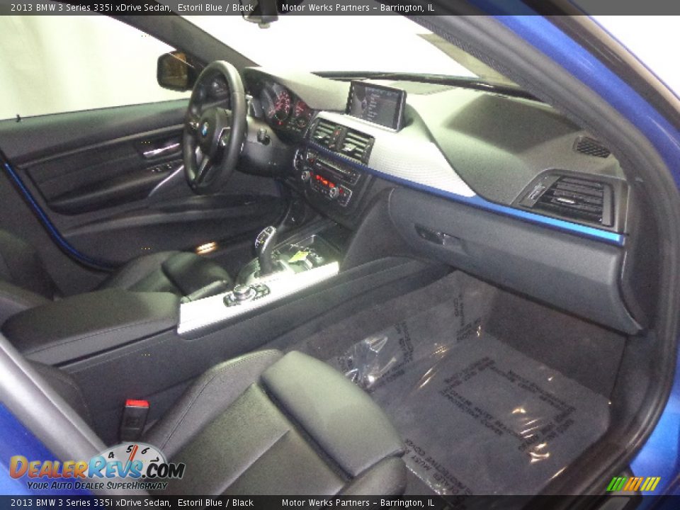 2013 BMW 3 Series 335i xDrive Sedan Estoril Blue / Black Photo #33