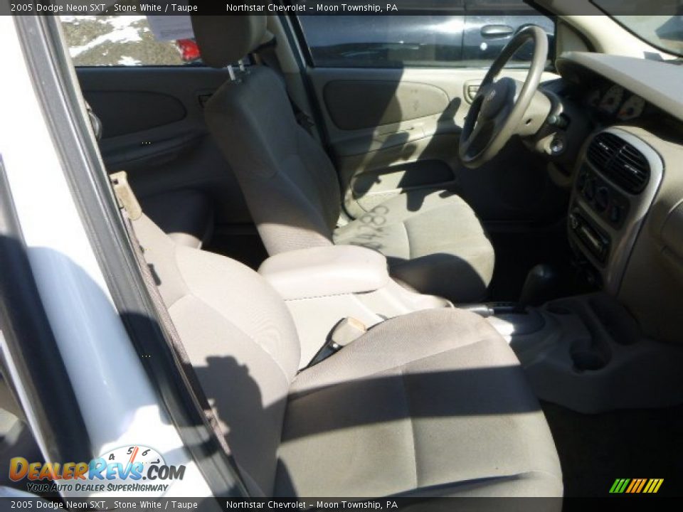2005 Dodge Neon SXT Stone White / Taupe Photo #5