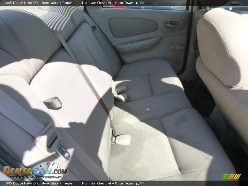 2005 Dodge Neon SXT Stone White / Taupe Photo #7