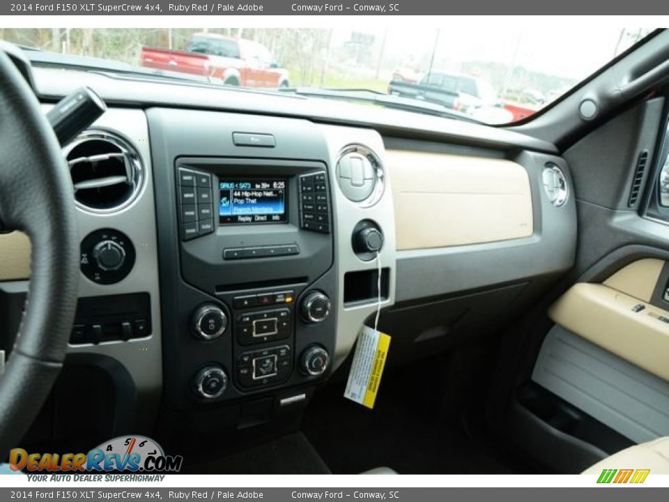 2014 Ford F150 XLT SuperCrew 4x4 Ruby Red / Pale Adobe Photo #31