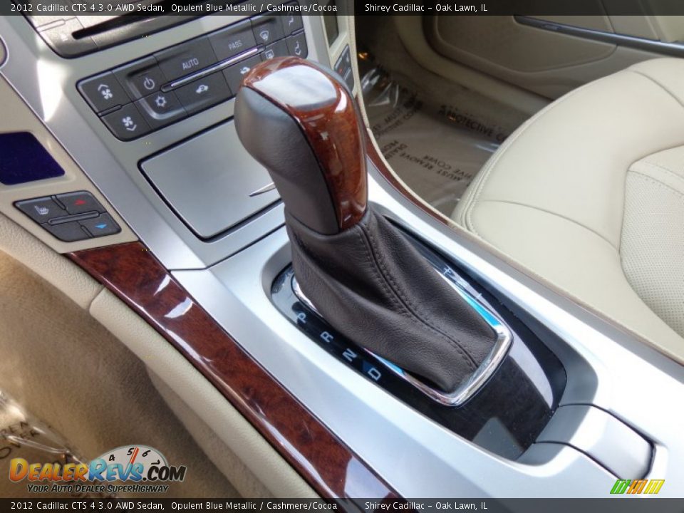 2012 Cadillac CTS 4 3.0 AWD Sedan Opulent Blue Metallic / Cashmere/Cocoa Photo #19