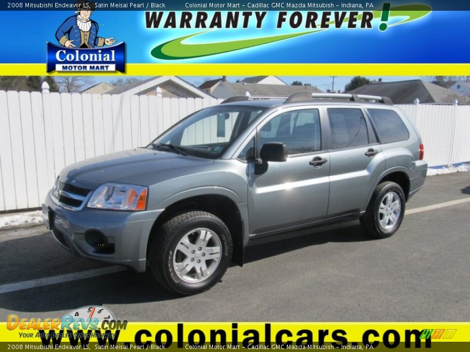 2008 Mitsubishi Endeavor LS Satin Meisai Pearl / Black Photo #1