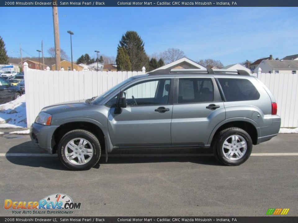 2008 Mitsubishi Endeavor LS Satin Meisai Pearl / Black Photo #2