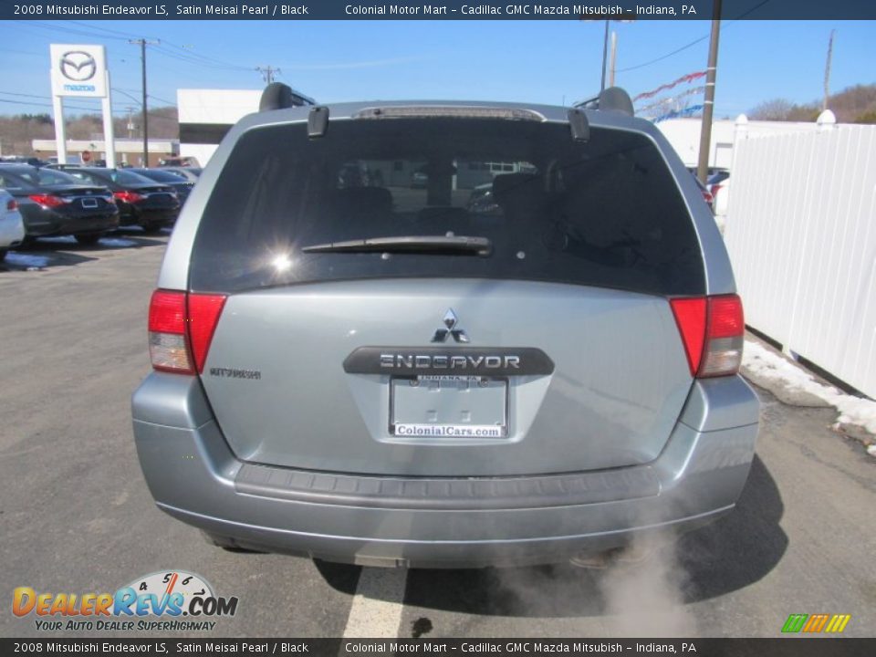 2008 Mitsubishi Endeavor LS Satin Meisai Pearl / Black Photo #5