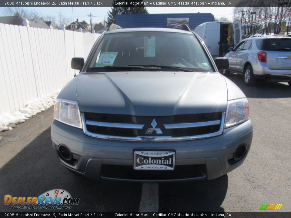 2008 Mitsubishi Endeavor LS Satin Meisai Pearl / Black Photo #8