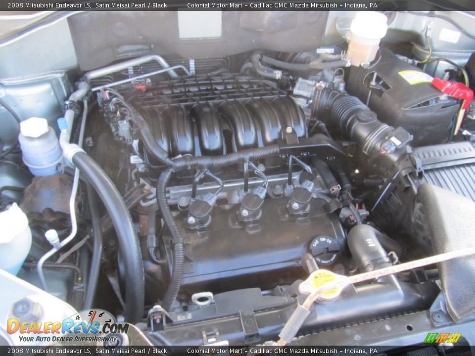 2008 Mitsubishi Endeavor LS Satin Meisai Pearl / Black Photo #10