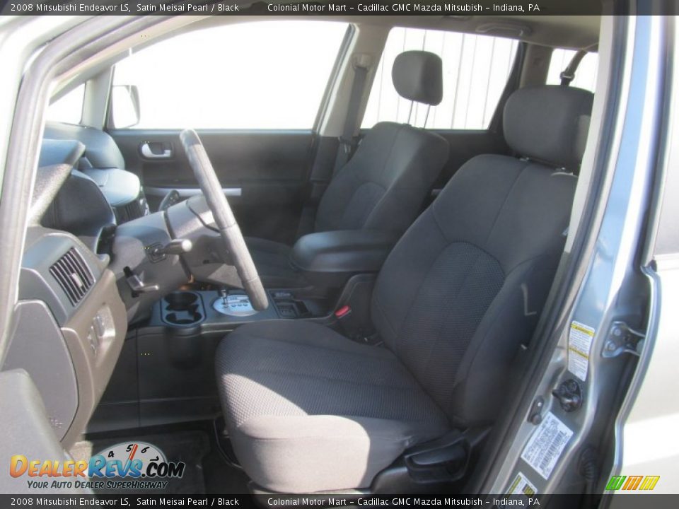 2008 Mitsubishi Endeavor LS Satin Meisai Pearl / Black Photo #12