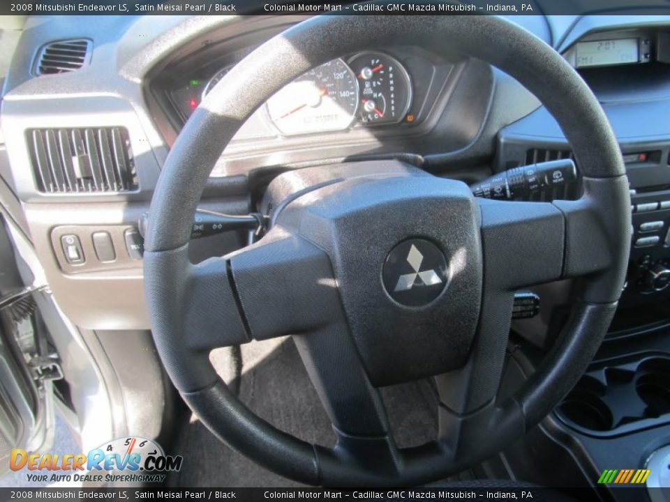 2008 Mitsubishi Endeavor LS Satin Meisai Pearl / Black Photo #14