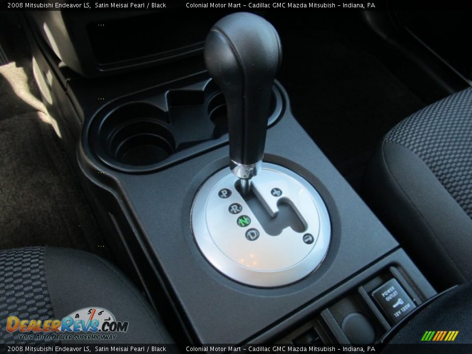 2008 Mitsubishi Endeavor LS Satin Meisai Pearl / Black Photo #15