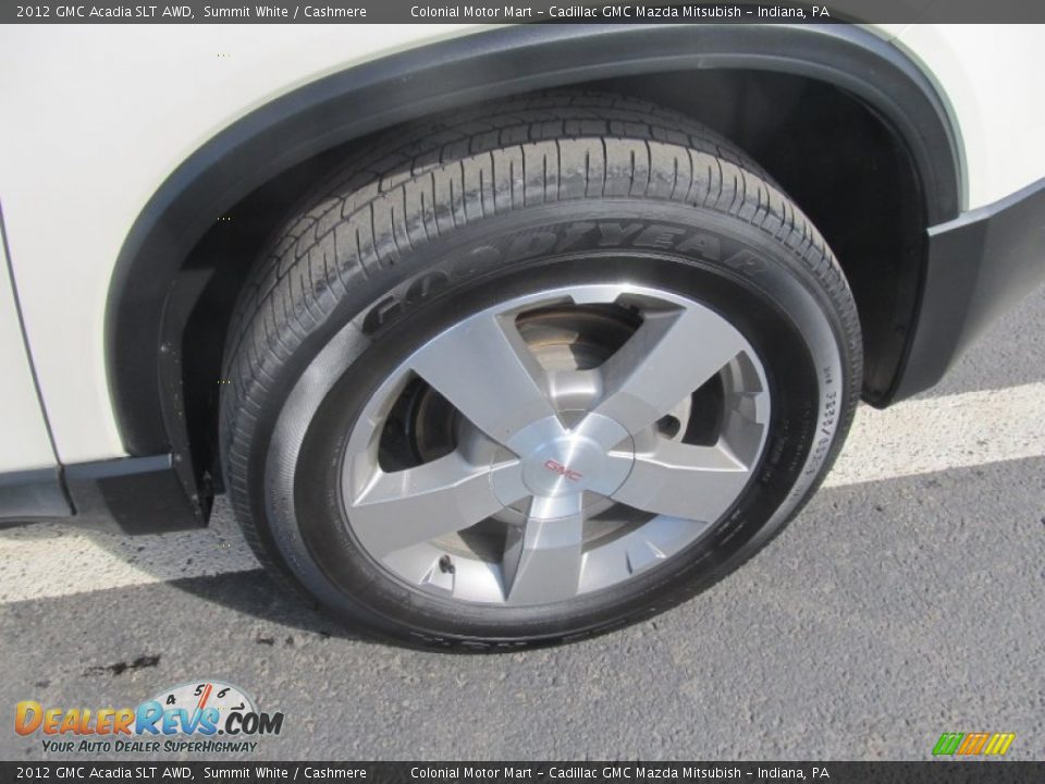 2012 GMC Acadia SLT AWD Wheel Photo #3