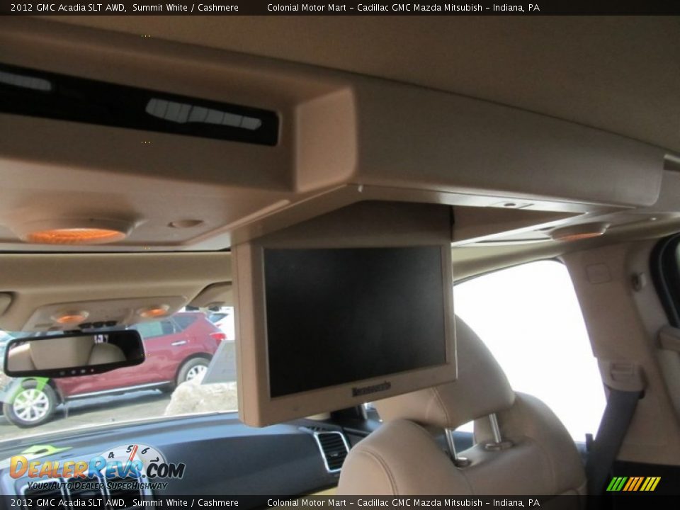 2012 GMC Acadia SLT AWD Summit White / Cashmere Photo #15