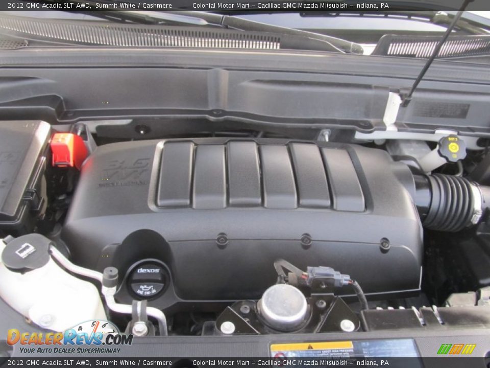 2012 GMC Acadia SLT AWD 3.6 Liter SIDI DOHC 24-Valve VVT V6 Engine Photo #16