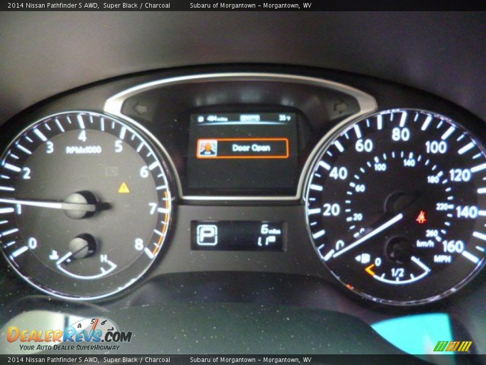 2014 Nissan Pathfinder S AWD Super Black / Charcoal Photo #20