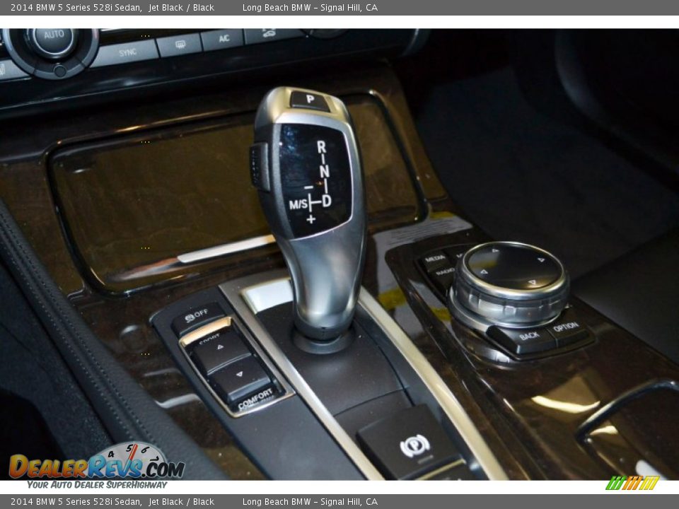 2014 BMW 5 Series 528i Sedan Jet Black / Black Photo #8