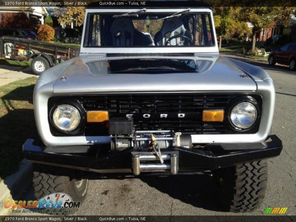 Silver 1970 Ford Bronco Sport Wagon Photo #5