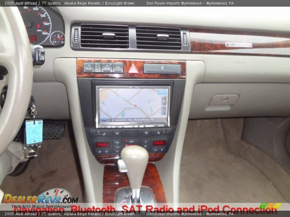 2005 Audi Allroad 2.7T quattro Alpaka Beige Metallic / Ecru/Light Brown Photo #5