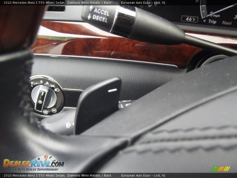 2010 Mercedes-Benz S 550 4Matic Sedan Diamond White Metallic / Black Photo #29