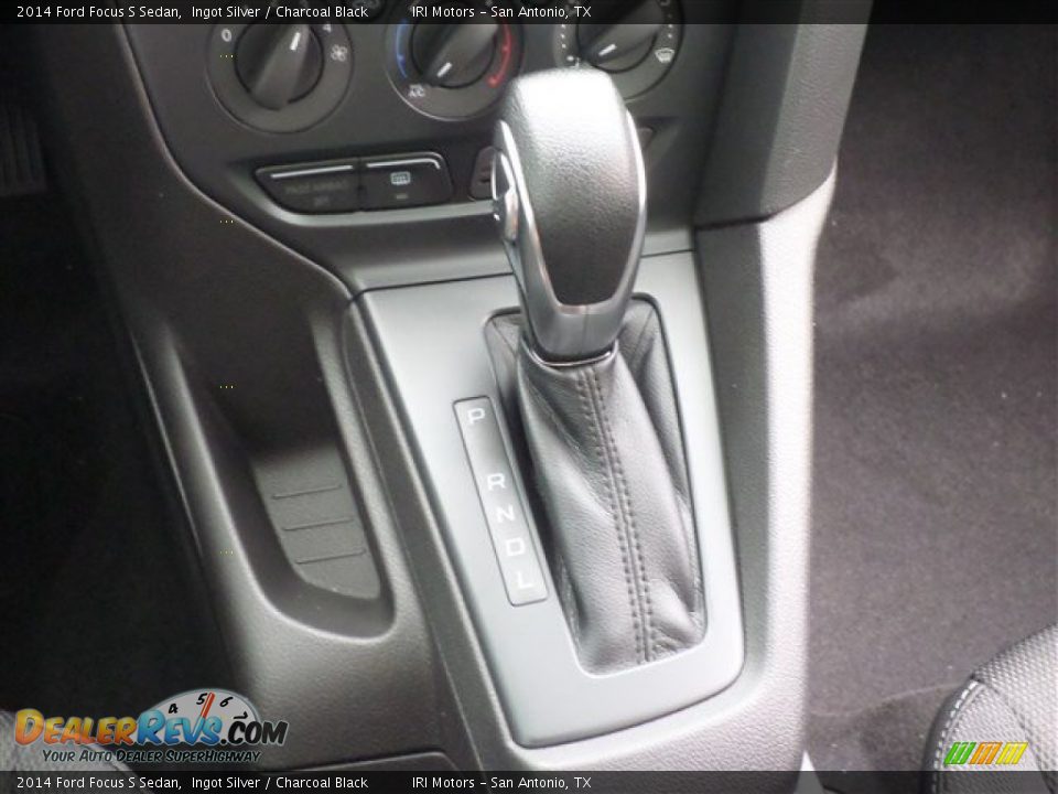 2014 Ford Focus S Sedan Ingot Silver / Charcoal Black Photo #19