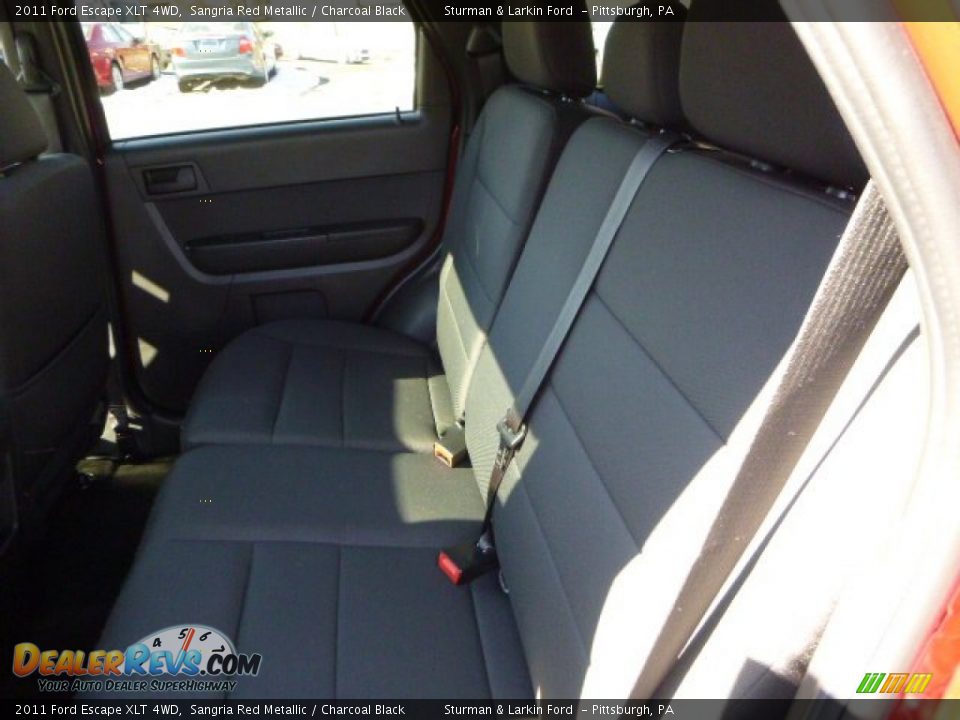 2011 Ford Escape XLT 4WD Sangria Red Metallic / Charcoal Black Photo #9