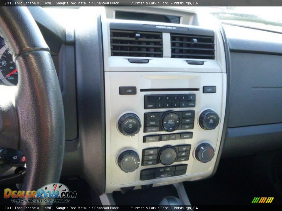 2011 Ford Escape XLT 4WD Sangria Red Metallic / Charcoal Black Photo #13