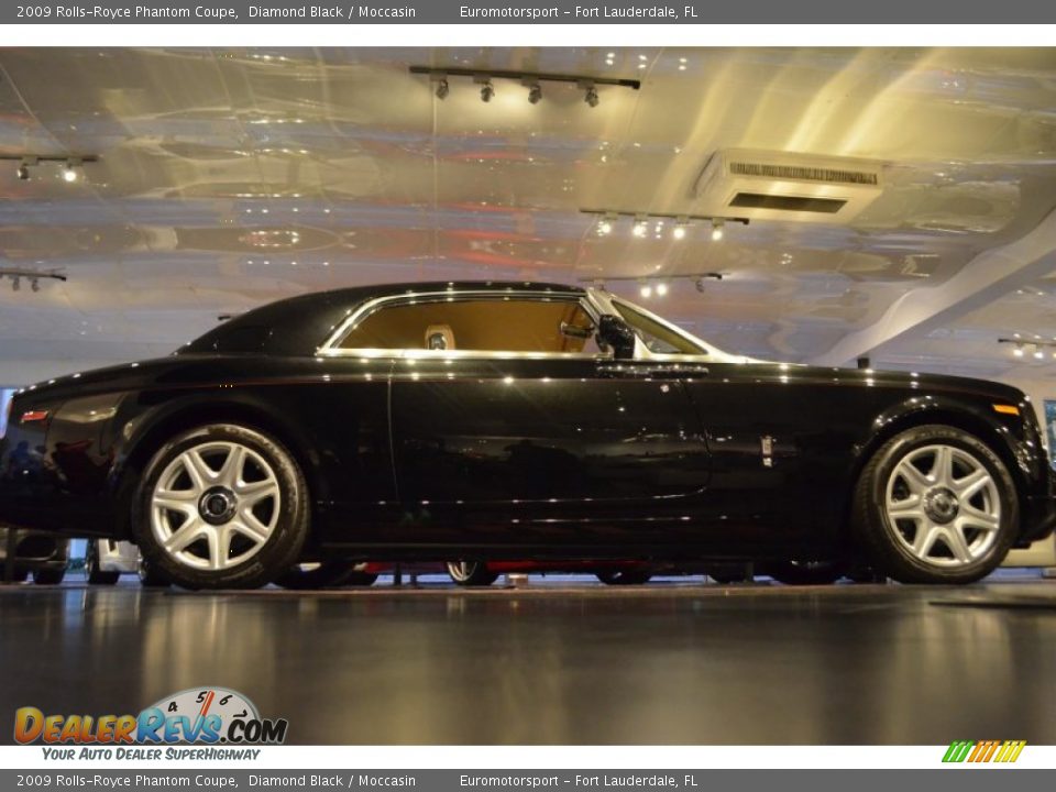 2009 Rolls-Royce Phantom Coupe Diamond Black / Moccasin Photo #1
